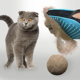 Luva de pente de escova de cabelo para cães para cães para cachorro para limpeza de animais de limpeza de massagem luva para suprimentos para limpeza de animais luva para cabelo de gato