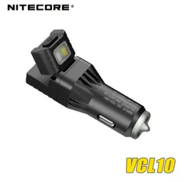 NITECORE VCL10 NITECORE ORIGINAL IN-ONE CARREGOR DE CARRO USB QC 3.0 Adaptador de carga rápida LED VID