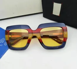 G0178 Modellstil Polariserade solglasögon5523140 Italyimported Muticolor Plank Sunglasse Fullset Case Hela 7648903