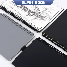 Planners Elfin book2.0 Wet Wipe Notebook can be rewritten repeatedly intelligent creative electronic backup office meeting minutes paper