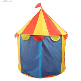 Tents Toy Kids Tende pieghevoli Castello portatile Castello di grande capacità Play House Camping Toy Room Regalo per bambini L410