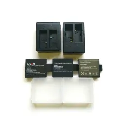 Аксессуары SJCAM ECEN SOOCOO Оригинальное зарядное устройство для батареи 1050/1350 мАч для батареи для SJ4000 SJ5000 Eken H9 H5S SJ4000 Аксессуары воздушной камеры