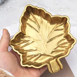 Maple Leaf Silicone Tray Mold DIY Concrete Jewelry Storage Dish Plate Resin Mould Ashtray Cement Clay Mold Home Table Decoration