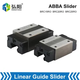 Guia linear de controle deslizante abba rolamento BRC15RO BRC20RO BRC25RO MACHINE DE MAIS CNC Slider Slider linear 3D Peças