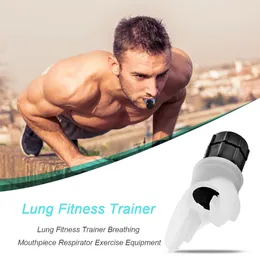 Bocchino polmonare bocchino respiratore respiratore di respirazione dispositivo di allenamento muscolare respiratorio allenatore di respirazione facile da pulire