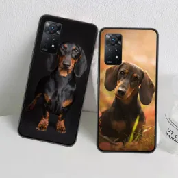 DACHSHUND Doberman Dog Telefono Custodia per Xiaomi Redmi Nota 12 Plus 12S 11 11T Pro 5G 11e 11S 4G 10 10S 9 9S 9T 8 8T 7 6 5 Copri