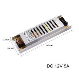 ウルトラシンLED電源DC 12V 24V照明トランス25W 60W 100W 150W 200W 350W 300W 400W AC 220V LEDストリップ用ドライバー