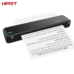 Drucker HPRT MT800Q A4 Tragbarer Wärmelentransfer Drucker Wirelessusb Connect für den mobilen Drucker der Büroschule mit 1pc Ribbon Roll