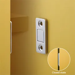 1/2/4/8/16 sets Strong Door Closer Magnetic Door Catch Latch Door Magnet for Furniture Cabinet Cupboard with Screws Ultra Thin