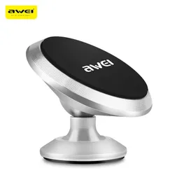 AWEI X6 Magnetic Car Phone Holder Mount Stand SUCURTY BRACKET 360 DEG ROTATION LISIV TYP2012699