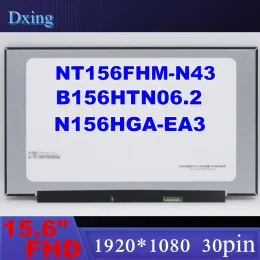 Экран 15.6 Slim ноутбука ЖК -экрана NT156FHMN43 B156HTN06.2 N156HGAEA3 для Lenovo V15 G3 E15 Gen4 IdeaPad 515 1920x1080 30pin EDP