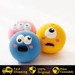 Pet Dog Toy Interactive Rubber Balls Pets Dog Cat Puppy ElasticityTeeth Ball Puppy Chew Toys Tooth Cleaning Balls Toys For Dogs
