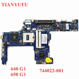 HP Probook 용 마더 보드 650 G1 640 G1 노트북 마더 보드 HM86 DDR3L 744022001 744022501 HD 8750M 1GB 메인 보드 100% 테스트 작업