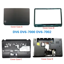 FRAMENTOS NOVO LAPTOP PARA HP PAVILION DV6 DV67000 DV67002 LCD TAPA DE CAPA DE VOLTA/BEZEL FRONTO/PALMREST/BASOURS BASE/ENCIDADES