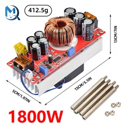 1500W 30A1800W 40A DC-DC Convertitore Boost Modulo di alimentazione Step Up 10-60 V a 12-90 V Caricatore di tensione regolabile