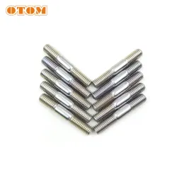 Otom Motorcykel 12 slag skruvar Nötter Sortiment Kit M6 M8 M10 M12 Stud Bromsskivcylinderhuvud Avgasbultar Universal del CRF