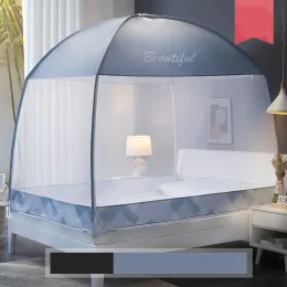 Mosquito Piegatura portatile Net Summer Yurt Net per letto a doppia doppia 5 colori Tenda in rete a rete per adulti Mosquiteiro Berbod