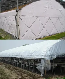 Estufa manter quente anti-uv pára-sol engrossar 0.12mm filme de qualidade 2m x 5m agrícola cultivar culturas de estufa filme preto branco