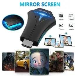 ボックスmirascreen K12テレビスティックwifiディスプレイレシーバー互換性のあるアダプターストリームキャストミラースクリーンエアプレイミラカスト航空会社