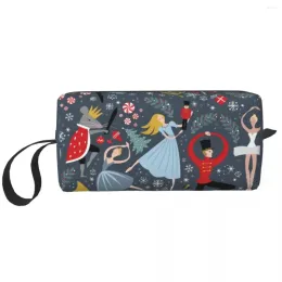 Stume da stoccaggio personalizzate balletto ballering da viaggio sacche da viaggio per cosmetiche da donna borseetry organizer ladies ladies beauty dopp kit kit