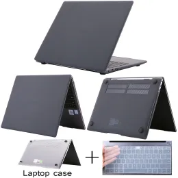 MagicBook için Vaka Durumu X14 X15 14 15 Huawei MateBook için Kapak 14 KLVLW56W KLVLW76W MATEBOOK D14 D 15 14S X Pro 13.9 Dizüstü Bilgisayar Kılıfı