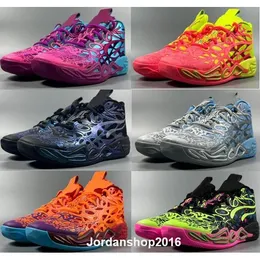 Lamelo Ball męskie buty do koszykówki Zielone MB 4 MB0.4 MB4 Piana Melo Lamelos Rick Morty 2024 Man Woman Treaker Treaker Be You Size 5.5 - 12