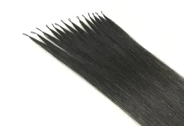 新しいミニチュアかぎ針編みの小さな円の羽毛ラインヘアエクステンション未加工されていない高品質100リアルヘア全体7627172
