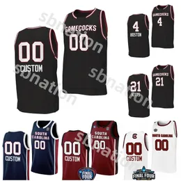 Jersey de basquete para jovens da Carolina do Sul da Carolina do Sul