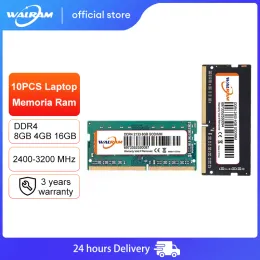 Rams Walram Memoria Ram DDR4 8GB 4GB 16GB 2400MHz 2133 2666MHz Sodimm Notebook Memória de laptop de alto desempenho 1.2V 260pin 3200MHz