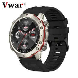 Watches Vwar Falcon Ultra Smart Watch with 4 Buttons 1.52inch Screen Waterproof Rugged Smartwatch 100+ Sports Modes Fitness Watches 2023