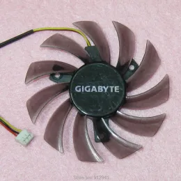 Охлаждение R14B Everflow T127010SL 75MM Графика / видеокарта VGA Cooler Замена вентилятора 40 мм 12 В 0,18A 3PIN 3PIN Connector