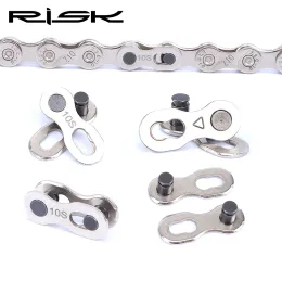 Risk Bicycle Chain Lock Quick Link 8 9 10 11 12 Speed Mtb Bike Chain Guide Squeeze Power 12V 11V 10V 9V 8V Tool Connector