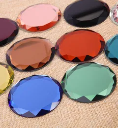 Drop shipp New Diamond pocket Thin Compact Mirror Blank Round Metal Makeup Mirror DIY Costmetic Mirror Wedding Gift2203437