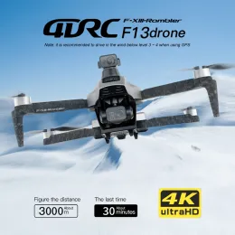 드론 F13 드론 8K 전문 HD 카메라 5km GPS EIS 3AXIS antishake gimbal 장애물 회피 5G FPV 브러시리스 쿼드 콥터 RC DRON