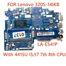 Moderkort 5B20P10898 för Lenovo 320S14IKB Laptop Motherboard LAE541P med 4415U I3/I5/I7 7: e 8: e CPU UMA DDR4 100% Testat fullt arbete