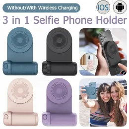 Sticks Magnetic Camera Handle Selfie Booster Holder Hand Grip Bluetooth Handheld Phone Antishake Selfie Device Magsafe Wireless Charge