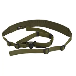 MK2 Taktik Tüfek Sling Ayarlanabilir İki Nokta Sling Geniş Yastıklı Kayış Metal HK Çatışma Snap Hook Paintball Av Aksesuarları