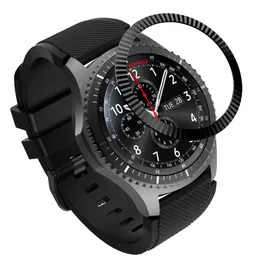 Huawei için GT2 46mm Çerçeve Yüzük Stil Çerçevesi Samsung Galaxy Watch 46mm Gear S3 Koruyucu Yüzük Kasası Kapağı