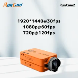 Câmeras Runcam2 Black Light Action Mini Overdoor Sport Drone Shooting Video Camera Recorder 1080p 60fps HD WiFi App Bateria substituível
