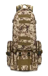 Выход 50L Outdoor рюкзак Molle военный тактический рюкзак рюкзак Rucksack Sports Bag Waterpoper Camping Backpack для Travel5131184