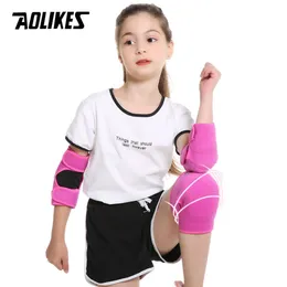 Aolikes Kids Sports Elbow Pad و Knee Pad Swice Sponge Skate Dance Kneepad Elbow Brace Supports For Children