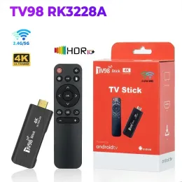 Box TV98 RK3228A Smart TV Stick Android 7.1 2,4G/5G Dual -Band WiFi TV Stick 4K HD 8GB/16GB Media Player Smart Android TV Stick