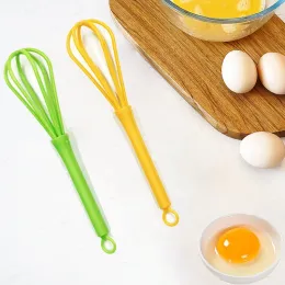 Küche Multifunktional Rotary Manual Egg Schlägermixer Mini Plastik Küche Ei Whisk Bake Tool Ei Agitator Whisk Milch Frother