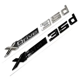 3D New Xdrive 20d 30d 35d 40d 50d 20i 25i 30i Car Fender Emblem Trunk Badge Sticker For BMW X1 X3 X4 X5 X6 X7 Logo Accessories