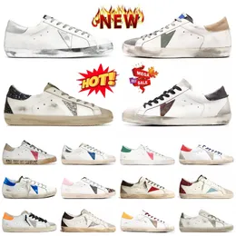 Top Fashion Luxury Womens Mens Golden Goode Designer Casual Shoes Low Goose Suede Flat Italy Brand Trainers Platform Superstar Leather Do-old Dirty Sports Sneakers