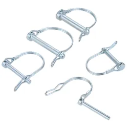 5/2pcs Hızlı Kilit Serbest Bırakma Kamyonu Kamyon Kamyonu Güvenlik Pimi Kampçı Bisiklet Bisikleti Kargo Tekne Aksesuarları Deniz Hitch Hook Clip