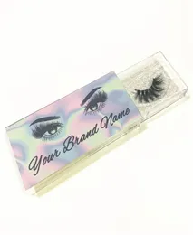 Eyelashes Logo 3D Nerze Wimpern Hochvolumen handgefertigte Nerz -falsche Wimpern Dicke Vollstreifen Wimpern Grausamkeit Cilios D1171251647