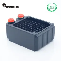 Raffreddamento freezemod computer radiatore dell'acqua da 45 mm Doublelayer Radiatore di rame 80 bit a ventole.TSRPH80