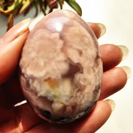 Natural Stone Cherry Blossom Agate Crystal Ornaments Ornamenti per la casa decorazione Wicca WiCca Stitchcraft Reiki Healing Crystals