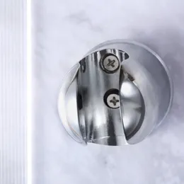 1set prysznicowy wspornik Uchwyt na ścianę dysza w łazience Wsparcie Podstawa Złote/Wypolerowane Chrome Akcesoria z śrubami Nowoczesne